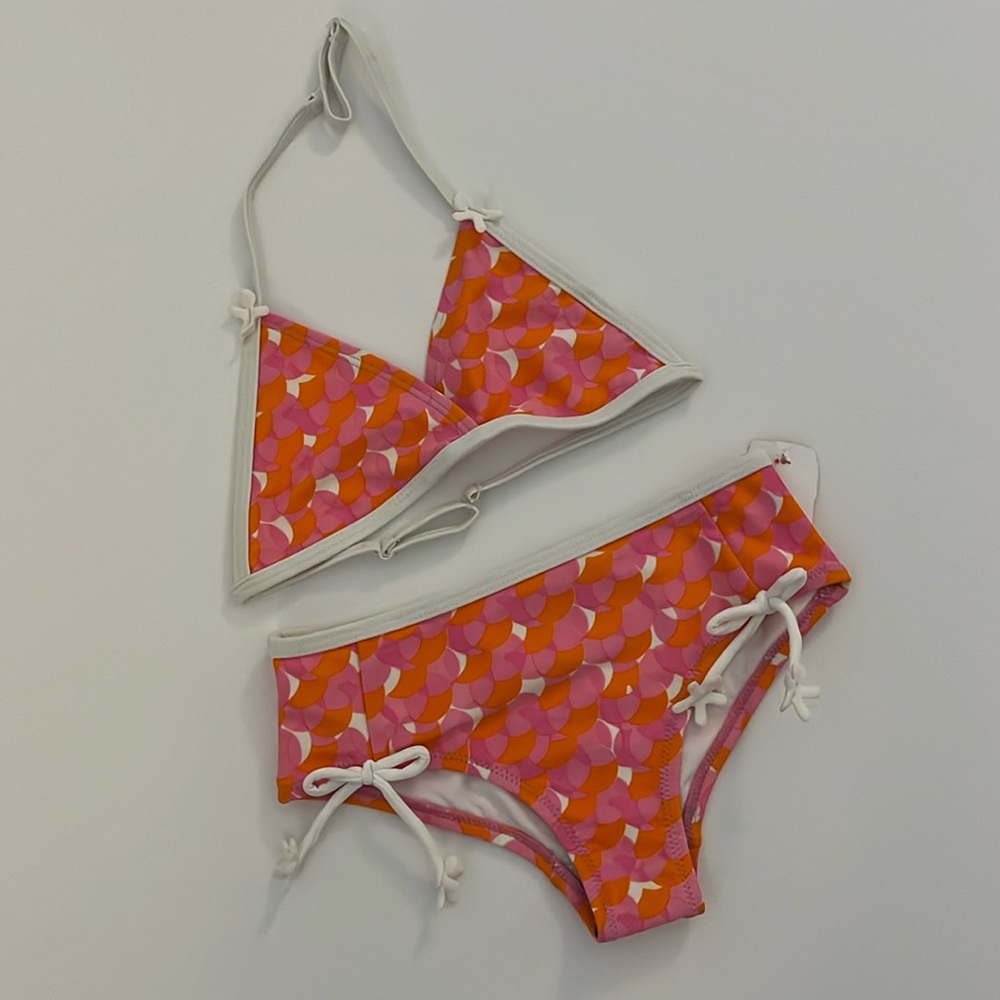 NWOT Swimsuit 5-6 Toobydoo New York Girls 2pc